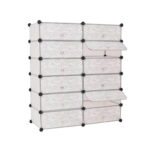 Plastový botník ve více barvách - bílá