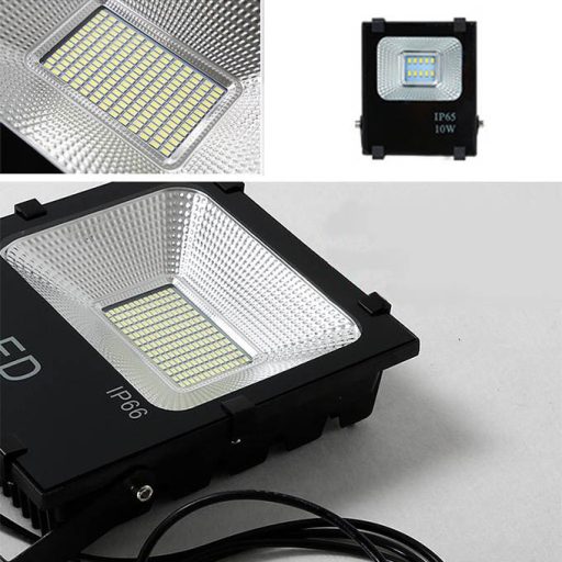 LED reflektor se solárním panelem - 20 W