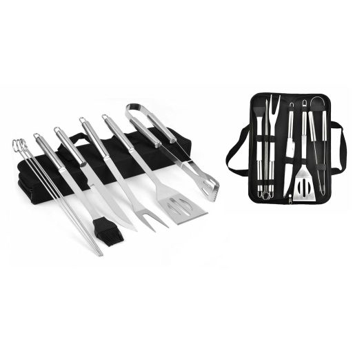 Sada 9 kusů grilovacího nářadí v tašce