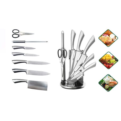 8 kusová sada nožů se stojanem