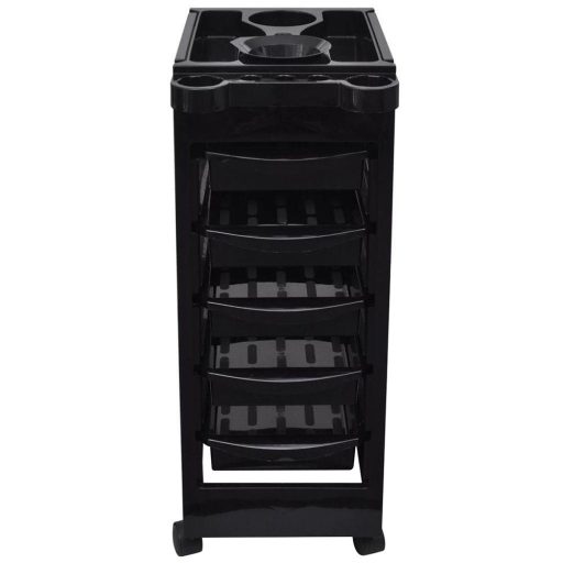 Kadeřnický vozík s 5 zásuvkami