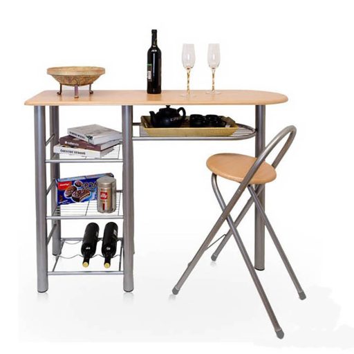 Kuchyňská sada se 2 židlemi a stolem