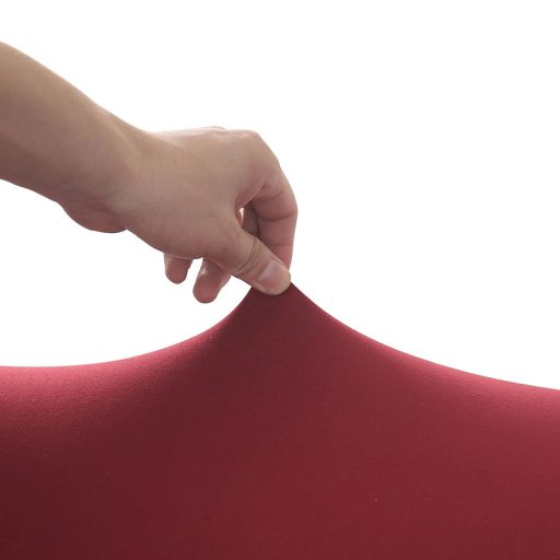 Potah na křeslo a gauč ve více typech - na dvoumístnou sedačku, bordový