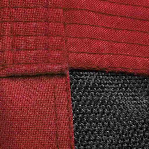 Závěsná houpačka ve tvaru kruhu, 90 cm - červená, bez stanu