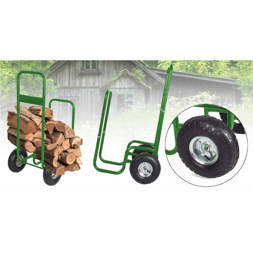 Ruční vozík na dřevo