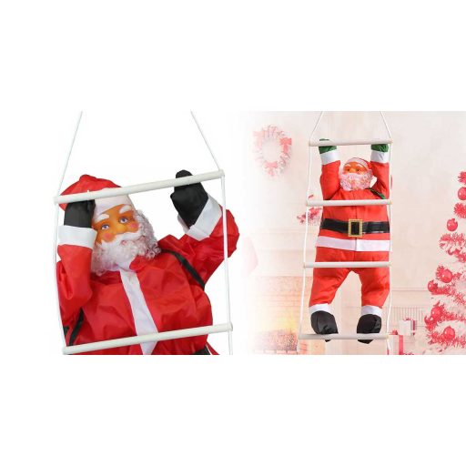 Mikuláš lezoucí po žebříku, 120 cm