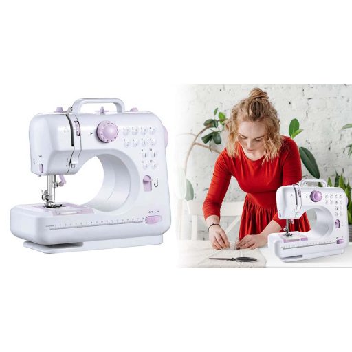 Mini šicí stroj s příslušenstvím