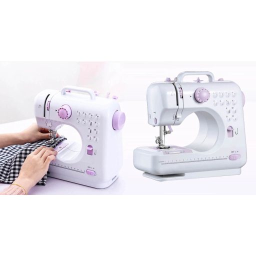 Mini šicí stroj s příslušenstvím