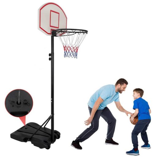  Mobilní basketbalový koš s nastavitelnou výškou
