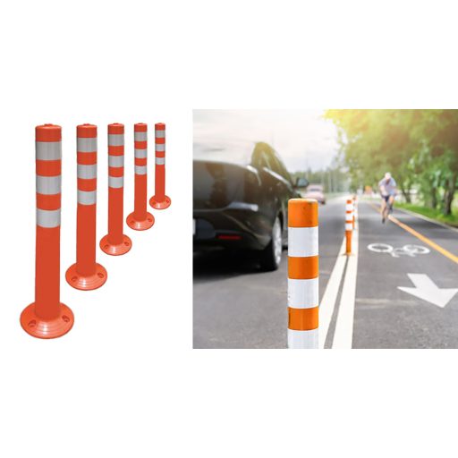 Dopravní zahrazovací sloupky, 5 ks