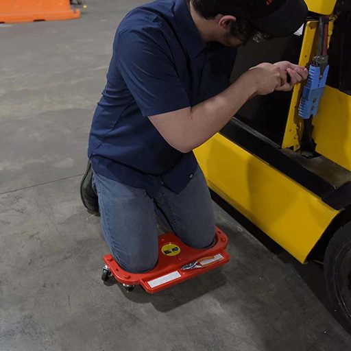 Posuvná podložka pod kolena s držákem na šrouby