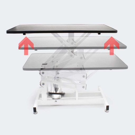 Hydraulický stůl na úpravu domácích mazlíčků