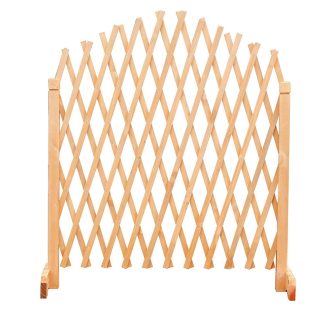   Nastavitelná dřevěná mřížka pro popínavé rostliny, 2 ks