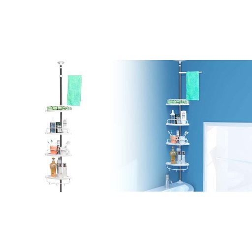 Teleskopická police do koupelny