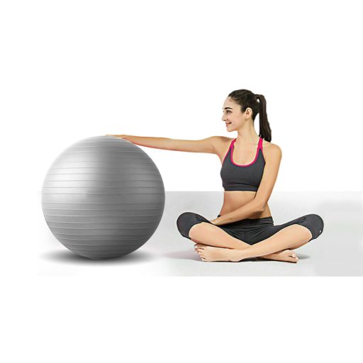 Fitness míč s pumpou, 75 cm