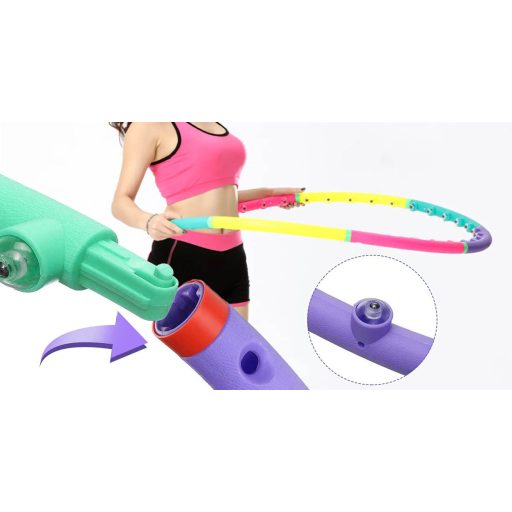 Barevný hula hoop, 98 cm