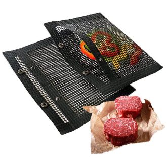 Síťovaný sáček na grilování 14x24 cm