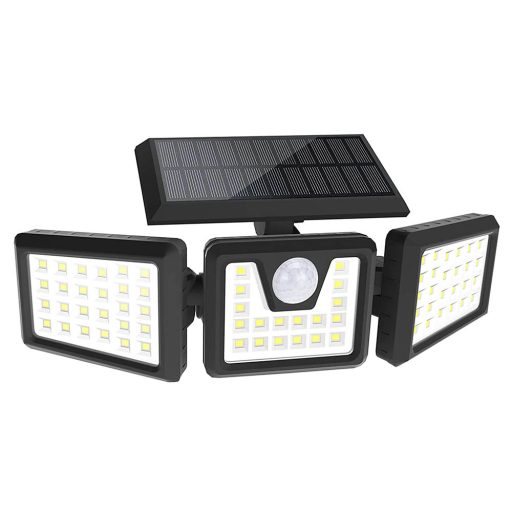 3 panelové solární svítidlo s otočným pólem
