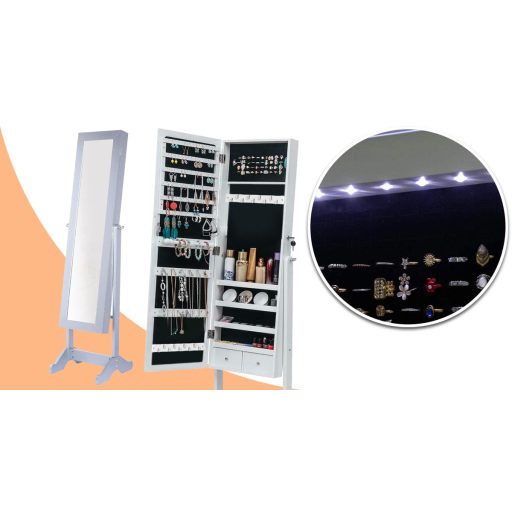 Zrcadlová skříňka na šperky 