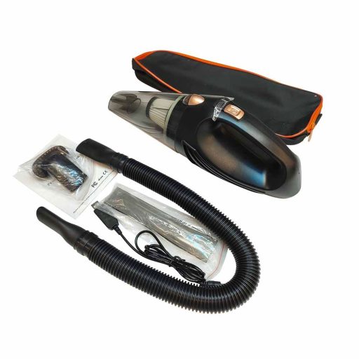 Ruční vysavač na mokré i suché vysávání, s nabíjejícím kabelem USB 55W