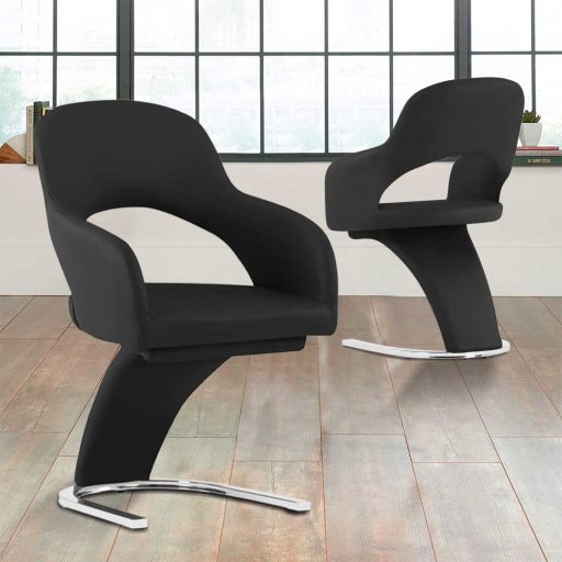 Jídelní židle Emma 2ks, ve více barvách-černá