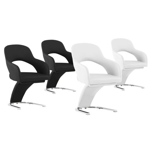 Jídelní židle Emma 2ks, ve více barvách-černá