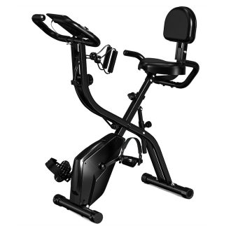 Fitness rotoped s opěradlem a gumou
