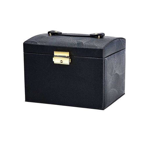 Taška na šperky ve více barvách-černá