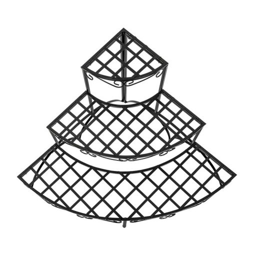 Rohový stojan na květiny