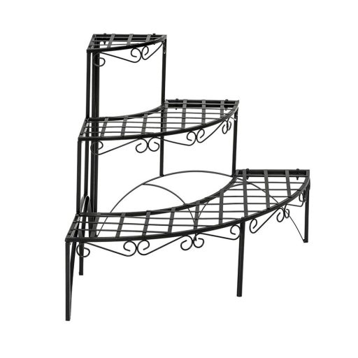 Rohový stojan na květiny