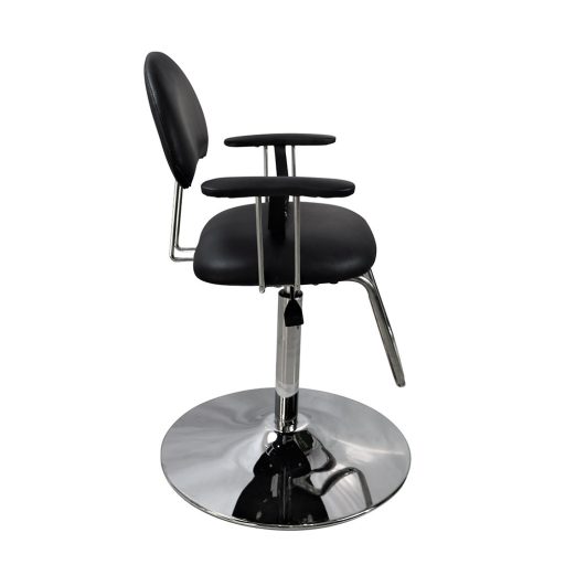 Dětské kadeřnické křeslo, černé