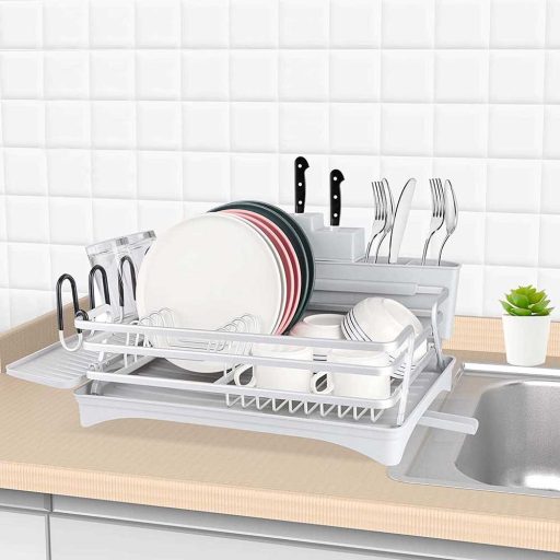 Sušička na nádobí s odkapávací miskou