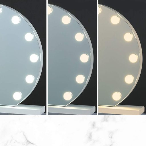 Make-up zrcátko s LED osvětlením