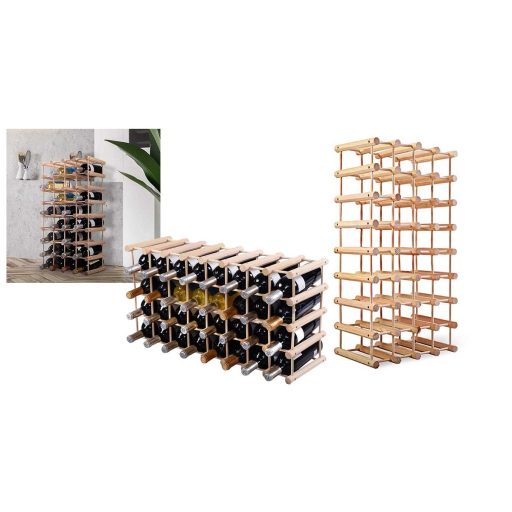 Dřevěný stojan na víno na 36-40 lahví