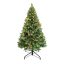 Umělý vánoční stromek s 100 LED diodami, teplý bílý, 120 cm