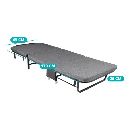 Postel pro hosty ve více typech-šedá