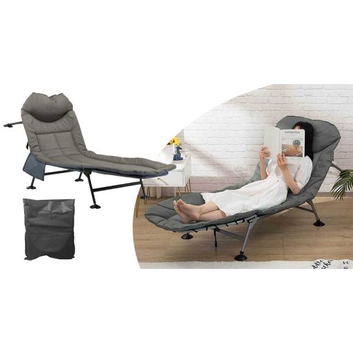 Skládací kempingové lehátko