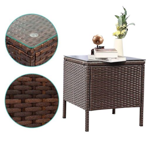 Sada polyratanového zahradního nábytku