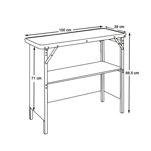 Skládací, mobilní bar
