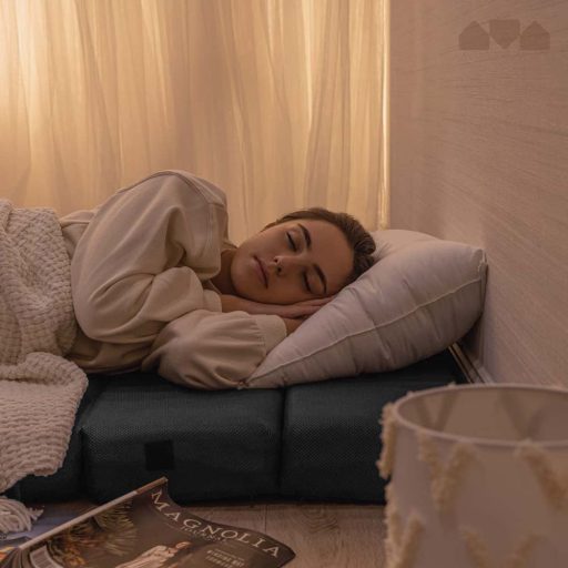 Přenosná skládací matrace, 100*190*10 cm