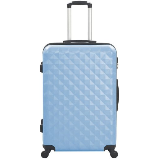 Sada cestovního kufru s kosmetickou taštičkou ve více barvách-ocelově modrá