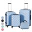Sada cestovního kufru s kosmetickou taštičkou ve více barvách