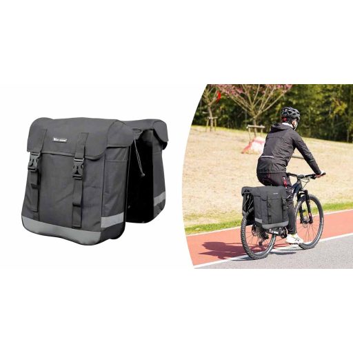 Dvojitá brašna na kolo