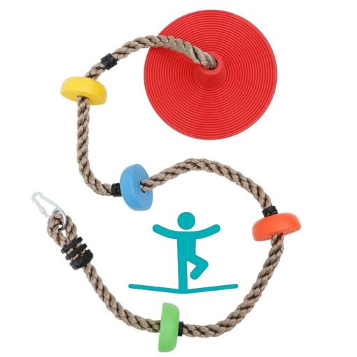 Dětské šplhací lano a houpačka 2 v 1 