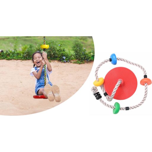 Dětské šplhací lano a houpačka 2 v 1 