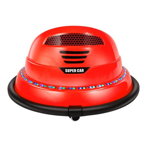 Dětský elektrický dodgem, 6V, s baterií, dálkové ovládání, červený