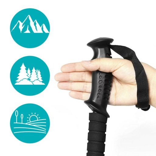 Teleskopická vycházková hůl, 1 pár