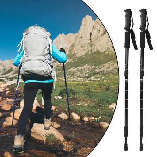 Teleskopická vycházková hůl, 1 pár