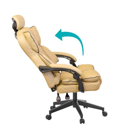 Ředitelská otočná židle LUX, ve více barvách, béžová