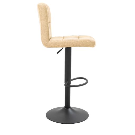 2 látkové barové židle ve více barvách, béžový